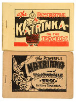 “THE POWERFUL KATRINKA” 8-PAGER PAIR.