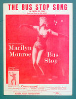 MARILYN MONROE "BUS STOP" SHEET MUSIC.