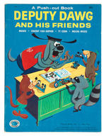 "DEPUTY DAWG AND HIS FRIENDS" PUSH-OUT BOOK.