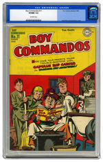 BOY COMMANDOES #11, SUMMER 1945.