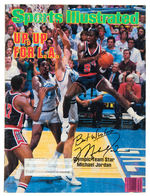 MICHAEL JORDAN SIGNED “SPORTS ILLUSTRATED” MAGAZINE.