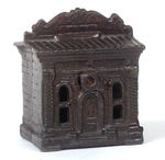 CAST IRON FIGURAL "BANK" STILL BANK.