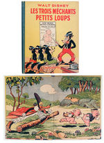 THE THREE LITTLE PIGS FRENCH HACHETTE HARDCOVER BOOK.