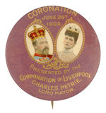 KING EDWARD VII & ALEXANDRA CORONATION.