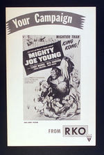 “KING KONG/MIGHTY JOE YOUNG” PRESS BOOK PAIR.