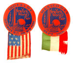 PAIR RARE DESIGNS FOR SINGLE DAY 1939 EVENTS.