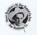 EARLY RARE BUTTON FOR 1952 PROHIBITION NOMINEE.