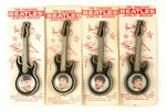 HAKE COLLECTION BEATLES BROOCH CARDED SET.