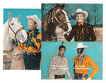 WESTERN STARS EXHIBIT CARD SET.