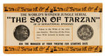 “THE SON OF TARZAN” PROMOTIONAL BLOTTER.