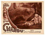 CHANDU LOBBY CARD/PUBLICITY STILL PAIR.