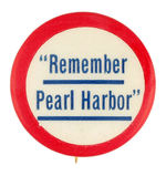 RARE SLOGAN DESIGN "REMEMBER PEARL HARBOR."