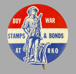 "RKO" THEATERS "WAR STAMPS & BONDS" PROMOTIONAL.