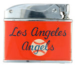 "GENE AUTRY" WITH FLYING A LOGO AND "LOS ANGELES ANGELS" TEXT BOXED LIGHTER.