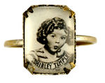 "SHIRLEY TEMPLE" PUCKERED LIPS REAL PHOTO RING.