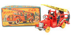 "FIRE CAR" BOXED FRICTION FIRETRUCK.