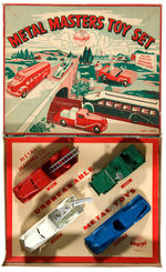 “METAL MASTERS TOY SET” BOXED VEHICLES.