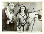 "MUNSTER, GO HOME" CAST-SIGNED PUBLICITY STILL.