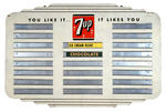 "7UP YOU LIKE IT - IT LIKES YOU" MENU BOARD.