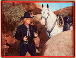 "HOPALONG CASSIDY 3 FILM PUZZLES" BOXED SET AND TRAY PUZZLE.