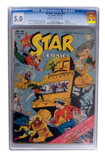 "ALL STAR COMICS" #43 OCTOBER-NOVEMBER 1948 CGC 5.0 OFF-WHITE TO WHITE PAGES.