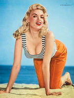 "MOVIELAND PIN-UPS" MAGAZINE WITH MARILYN MONROE.