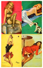 MUTOSCOPE FOLLIES GIRLS COMPLETE CARD SET.