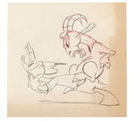 DONALD DUCK ORIGINAL CHARACTER STUDY ART LOT.