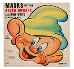 "MASKS OF THE SEVEN DWARFS AND SNOW WHITE" PUNCH-OUT BOOK.