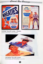 LONE RANGER & TONTO "BIG AS LIFE" POSTER WHEATIES BOOK EXAMPLE CEREAL BOX.