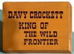 “DAVY CROCKETT KING OF THE WILD FRONTIER” ANIMATED HAMILTON WATCH DISPLAY.