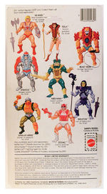 “MASTERS OF THE UNIVERSE FAKER” CARDED ACTION FIGURE.