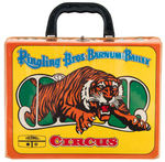 "RINGLING BROS. AND BARNUM & BAILEY CIRCUS" VINYL LUNCHBOX WITH THERMOS.