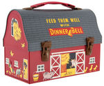 "DINNER BELL" MEATS PREMIUM METAL DOME LUNCHBOX.