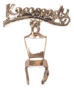 "KENNEDY" FIGURAL ROCKING CHAIR PIN.