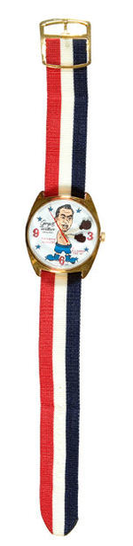 "GEORGE C. WALLACE ORIGINAL/THE FIGHTIN' LIL' JUDGE" WRISTWATCH.