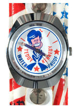 "TEDDY KENNEDY WATERPROOF" WATCH.