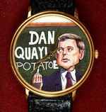 "DAN QUAYL(E) POTATO(E)" LIMITED EDITION WATCH.