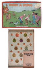 EARLY CARTOONIST OSCAR HITT "RING A RING" GAME.