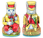 "UNCLE WIGGILY" FIGURAL TIN BANK BY J. CHEIN & CO.