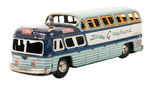 "GREYHOUND SCENICRUISER" BATTERY OPERATED BUS.