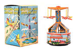 "VACATION LAND AIRPLANE RIDE" BOXED WIND-UP.