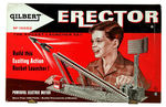 "GILBERT ERECTOR NO. 10052 ROCKET LAUNCHER SET.