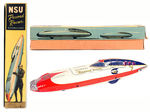 "NSU RECORD RACER" BOXED BANDAI VEHICLE.