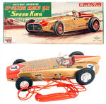 "BATTERY OPERATED U-CONTROL RACING CAR SPEED KING."