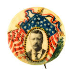 ROOSEVELT CHOICE COLOR 7/8" BY BALTIMORE BADGE.