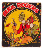 "BUCK ROGERS IN THE 25TH CENTURY" POCKET WATCH WITH RARE BOX AND INSERT.