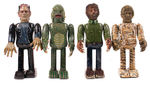 “UNIVERSAL MONSTERS” BOXED WIND-UP SET.