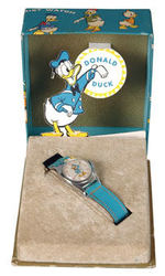 "DONALD DUCK WRIST WATCH" WITH POP-UP BOX.