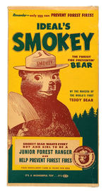 "IDEAL'S SMOKEY THE FOREST FIRE PREVENTIN' BEAR" TALKING DOLL.